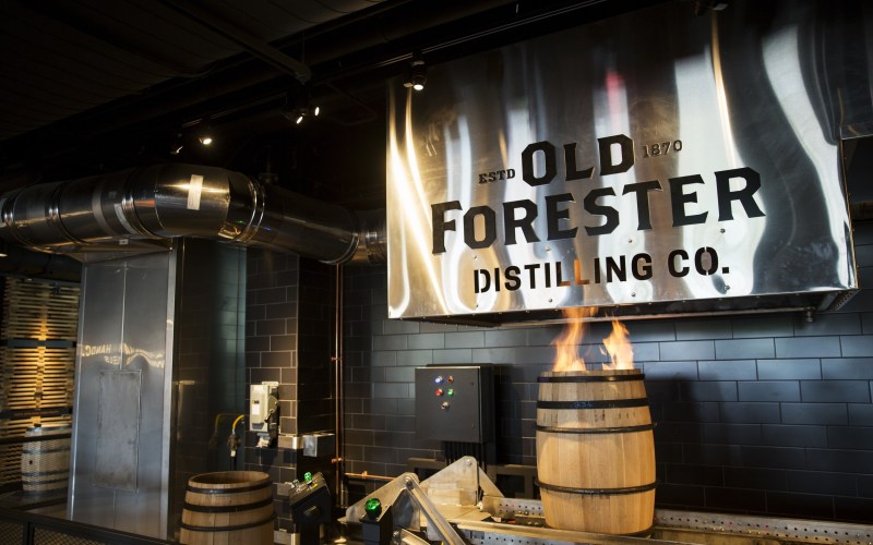 Old-Forester-Distilling-Barrel-Firing